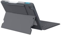 DEQSTER Smart Rugged Touch PLUS Keyboard Tablet-Tastatur schwarz geeignet für Apple iPad 7. Gen (2019), Apple iPad 8. Gen (2020), Apple iPad 9. Gen (2021)