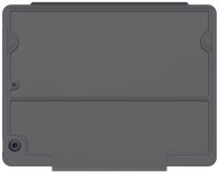 DEQSTER Smart Rugged Touch PLUS Keyboard Tablet-Tastatur schwarz geeignet für Apple iPad 7. Gen (2019), Apple iPad 8. Gen (2020), Apple iPad 9. Gen (2021)