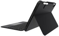 DEQSTER Smart Combo Touch Keyboard Tablet-Tastatur grau geeignet für Apple iPad 10. Gen (2022), Apple iPad 10. Gen (2024), Apple iPad (A16) (2025)