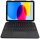 DEQSTER Smart Combo Touch Keyboard Tablet-Tastatur grau geeignet für Apple iPad 10. Gen (2022), Apple iPad 10. Gen (2024), Apple iPad (A16) (2025)