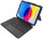 DEQSTER Smart Combo Touch Keyboard Tablet-Tastatur grau geeignet für Apple iPad 10. Gen (2022), Apple iPad 10. Gen (2024), Apple iPad (A16) (2025)