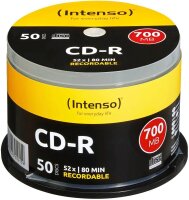 Intenso CD-R 700 MB, 50 St.