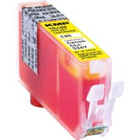 KMP C85  gelb Druckerpatrone kompatibel zu Canon CLI-526 Y