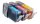 KMP C83V  cyan, magenta, gelb Druckerpatronen kompatibel zu Canon CLI-526 C/M/Y,