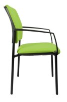 Topstar Besucherstühle BtoB 10 BB100A G05 grün Stoff, 2 St.
