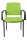 Topstar Besucherstühle BtoB 10 BB100A G05 grün Stoff, 2 St.
