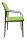 Topstar Besucherstühle BtoB 10 BB100A G05 grün Stoff, 2 St.
