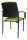 Topstar Besucherstühle BtoB 10 BB100A G05 grün Stoff, 2 St.