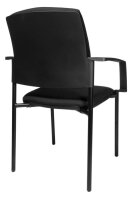 Topstar Besucherstühle BtoB 10 BB100A G20 schwarz Stoff, 2 St.