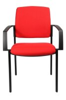 Topstar Besucherstühle BtoB 10 BB100A G21 rot Stoff,...