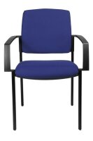 Topstar Besucherstühle BtoB 10 BB100A G26 blau Stoff, 2 St.