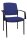 Topstar Besucherstühle BtoB 10 BB100A G26 blau Stoff, 2 St.