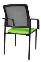 Topstar Besucherstühle BtoB 10 BB200A G050 grün, schwarz Stoff, 2 St.