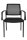 Topstar Besucherstühle BtoB 10 BB200A G200 schwarz Stoff, 2 St.