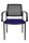 Topstar Besucherstühle BtoB 10 BB200A G260 blau, schwarz Stoff, 2 St.