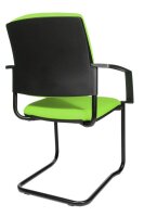 Topstar Besucherstühle BtoB 20 BB300A G05 grün Stoff, 2 St.