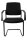Topstar Besucherstühle BtoB 20 BB300A G20 schwarz Stoff, 2 St.