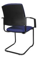 Topstar Besucherstühle BtoB 20 BB300A G26 blau Stoff, 2 St.