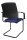 Topstar Besucherstühle BtoB 20 BB300A G26 blau Stoff, 2 St.