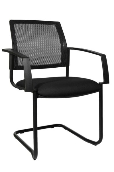 Topstar Besucherstühle BtoB 20 BB400A G200 schwarz Stoff, 2 St.