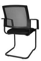 Topstar Besucherstühle BtoB 20 BB400A G200 schwarz Stoff, 2 St.