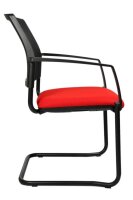 Topstar Besucherstühle BtoB 20 BB400A G200 schwarz Stoff, 2 St.
