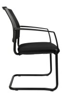 Topstar Besucherstühle BtoB 20 BB400A G200 schwarz Stoff, 2 St.