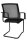 Topstar Besucherstühle BtoB 20 BB400A G200 schwarz Stoff, 2 St.