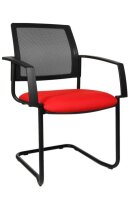 Topstar Besucherstühle BtoB 20 BB400A G210 rot...