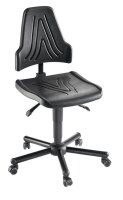 meychair XXL Arbeitsdrehstuhl W19-25-TR-PU schwarz