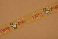 WIHEDš Packband ™kopack Motivdruck X-Mas braun 50,0 mm x 25,0 m 1 Rolle