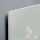 SIGEL Glas-Magnettafel Artverum 100,0 x 100,0 cm grau