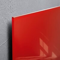 SIGEL Glas-Magnettafel Artverum 120,0 x 90,0 cm rot