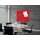 SIGEL Glas-Magnettafel Artverum 120,0 x 90,0 cm rot