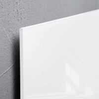 SIGEL Glas-Magnettafel Artverum 200,0 x 100,0 cm super-weiß