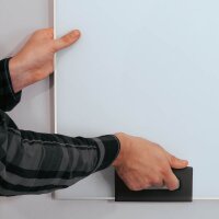 SIGEL Glas-Magnettafel Artverum 200,0 x 100,0 cm super-weiß