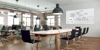 SIGEL Glas-Magnettafel Artverum 240,0 x 120,0 cm...