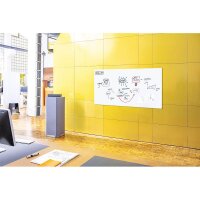 SIGEL Glas-Magnettafel Artverum 200,0 x 100,0 cm super-weiß matt