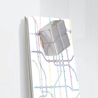 SIGEL Glas-Magnettafel Artverum 200,0 x 100,0 cm super-weiß matt