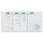 SIGEL Glas-Magnettafel Artverum 200,0 x 100,0 cm super-weiß matt