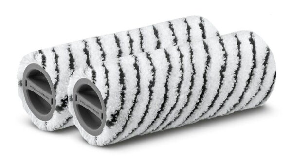 KÄRCHER 2.055-021.0 Walzenset für Hartbodenreiniger Mikrofaser 60 °C waschbar, 2 St.