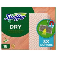 Swiffer DRY Staubfangtücher Mikrofaser, 18 St.