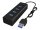 RaidSonic ICY BOX® USB-Hub IB-HUB1409-U3 4-fach schwarz
