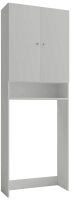 VCM my bath Waschmaschinenschrank Lona, 913863 grau 1 Fachboden 64,0 x 27,0 x 182,0 cm