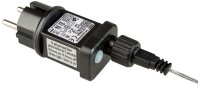 Idena 3,0 x 3,0 m LED Lichtervorhang transparent 3,0 m