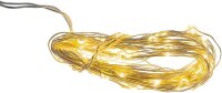 Idena 20er Micro LED Lichterkette silber 2,2 m