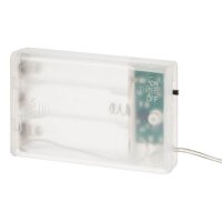 Idena 20er Micro LED Lichterkette silber 2,2 m