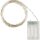 Idena 20er Micro LED Lichterkette silber 2,2 m