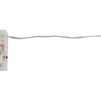Idena 30er LED Lichterkette transparent 2,6 m