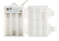 Idena 125er Micro LED Lichterkette silber 1,7 m, 1 St.